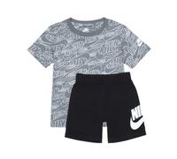 Nike B NSW LEAF DYE SHORT SET 86J217-K0E, gris, 5-6 ans