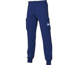 Nike B NSW Si FLC Pantalon Cargo BB, Bleu Roi, 10-11 Ans Garçon