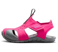 Nike Baby/Toddler Sandal Sunray Protect 2, Hyper Pink/Fuchsia Glow-Smoke Grey, 943827-605, 22 EU (6C US)