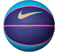 Nike Ballon de Basketball Unisexe pour Adulte Swoosh Skills - Laser Blue/Deep Royal Blue/Hyper Pink/Orange Trance, 3