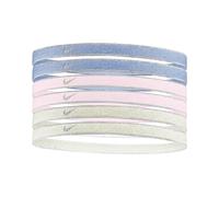 Nike Swoosh Sport Headbands 6-Pack Metallic Unisexe one size