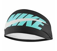 NIKE - Bandeau large (Taille unique) (Noir/Turquoise)