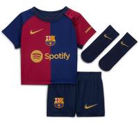 Ensemble 3 pièces replica Nike Football FC Barcelona 2024/25 Stadium Domicile pour bébé et tout-petit - Bleu 3-6M