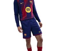 Nike Barcelona Home Shorts 2025 2026 Mens Bleu/Rouge L Male