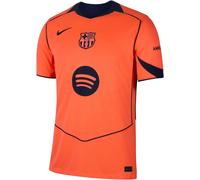 Nike Barcelona Third Shirt 2025 2026 Adults Orange/Bleu S Male