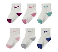 Nike Chaussettes POP COLOR ANKLE Lot de 6 Rose Taille 1-2 ans (EU 74-92)