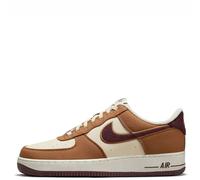 Nike Baskets Air Force 1 '07 LV8 pour homme, Marron clair/bordeaux, 43 EU