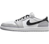 Nike Baskets Air Jordan 1 Low OG pour homme, Blanc/gris loup/noir, 45 EU
