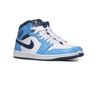 NIKE Baskets Air Jordan 1 Mid Bleu Unisexe DQ8426-405 43