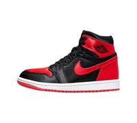 Nike Baskets Air Jordan 1 Retro High OG pour femme, Noir/Rouge, 35.5 EU