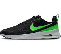 Nike Air Max Nuaxis, Baskets pour homme, Black Green Strike, 46 EU