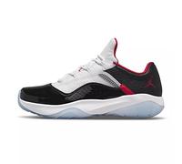 Nike Baskets Basses Air Jordan 11 pour Homme, Blanc/Noir, 44 EU