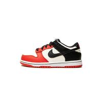 Nike Baskets basses Dunk pour enfant, Voile/Noir-Rouge Chili, 13 Little Kid