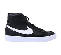 Nike Baskets Blazer Mid '77 pour enfants, Noir/blanc/blanc/orange d'équipe, 7 Big Kid