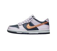 Nike Baskets Dunk Low SE pour enfant, Bleu tonnerre/cuivre métallique, 7 Big Kid