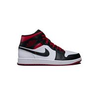 Nike Baskets Hautes pour Homme, Blanc/Rouge, Noir, Pointure 40, Blanc, Rouge, Noir, 42,5 EU