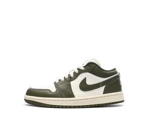NIKE Baskets Kaki Mixte Air Jordan 1 Low