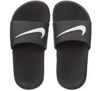 Claquette Nike Kawa pour Jeune enfant/Enfant plus âgé Noir/Blanc 28