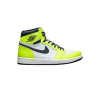 NIKE Baskets Montantes Air Jordan 1 Retro High OG pour Homme, Black Volt Black Sail, 11 Women/9.5 Men