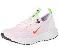 Nike Baskets React Escape RN FK pour Femme, Barely Grape BRT Crimson Pink Mousse Lime Glow Noir Blanc, 38 EU