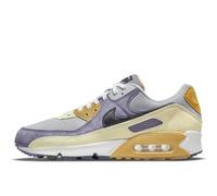 Nike Baskets unisexes Air Max 90 NRG Cuir Textile, Violet/noir/citron, 36 EU