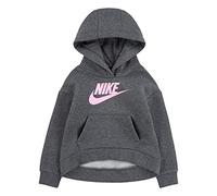 Nike Sweatshirt Club Fleece High-Low Gris Fille 6-7 ans