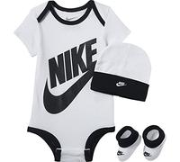 Nike Ensemble 3 pièces bonnet, body et chaussettes Vêtement de sport Blanc 6-12 mois