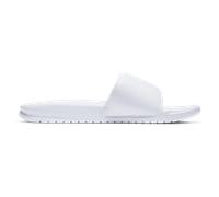Nike Benassi Femme - Tongues et Sandales, Blanc - Taille 36.5 - Maille/synthétique White 36.5
