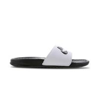Nike Benassi Homme - Tongues et Sandales, Blanc - Taille 38.5 - Synthétique White 38.5