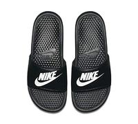 NIKE Benassi JDI Pantoufles pour homme, noir/blanc, 46 EU