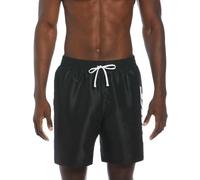 Maillot de bain Nike Swim Big Block noir blanc - S