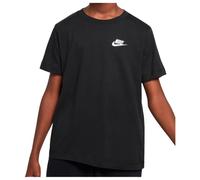 Nike Shirt K NSW Tee EMB Futura Lbr, Black, FZ5177-010, L