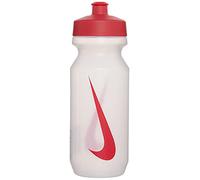Nike Big Mouth Bottle 2.0 Gourde, 650 ml, transparente et rouge sport