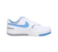 Nike - Blanc Bleu Chaussure Basse avec Logo Brodé - Femme - Sport - Blanc - Taille: 38 EU