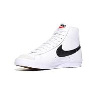 Nike Blazer Mid '77, Chaussures de Gymnastique, White/Black-Team Orange,