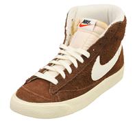 Nike Blazer Mid 77 Vintage Femme Brown White Baskets Mode - 36 EU