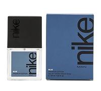 NIKE - Bleu, Eau de Cologne pour homme, 30 ml, format voyage, Parfum homme, Eau de toilette naturelle et masculine, Arôme boisé fruité, Parfum frais, élégant et longue durée