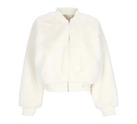 Nike - Blouson aviateur réversible en fausse fourrure - Femme - Vestes - Blanc - Taille: 42 FR