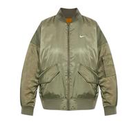 Nike - Blouson aviateur réversible - Femme - Vestes - Vert - Taille: 42 FR