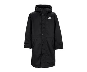 Nike - Blouson long doublé sherpa à capuche - Homme - Sport - Noir - Taille: S