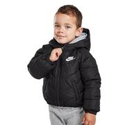 Nike Blousons garçon Infant Jacket Kids Hooded Jacket Just Do It Full Zip Padded Coat Black 86K082KOU New (FR/ES, Âge, 0 mois, 3 mois, Black)