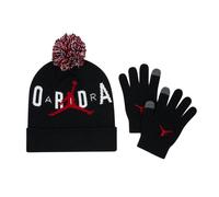 Jordan Set 'JAN' gris chiné / rouge / noir / blanc, Taille XXXS