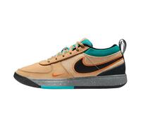 Nike Book 1 "Mowabb Chaussures de basket-ball (IF2406-200, Sésame/Mandarine brillante/Gris fumé/Noir), Sésame/mandarine brillante/gris fumé/noir, 44 EU