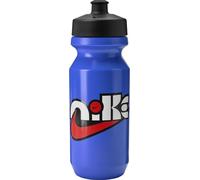 Nike - Bouteille d'eau "Big Mouth" Bildlich, 650ml CS2544 (taille unique) (Bleu roi/Noir)