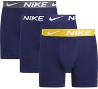 Boxer Nike Brief Logo bleu jaune gris (3 unités) - M