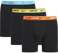 Nike Boxer Brief 3PK sous-vêtements, Blk-Dusty Cactus/Lighte/SFETY Or, XS Homme