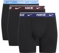 Nike Boxer Brief 3PK sous-vêtements, Blk-Uni BE/BE VOD/Burg Crush WB, L Homme