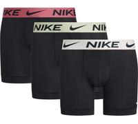 Nike Boxer Brief 3Pk TG. Small U9N Blk WASHD Coral Olive Aura Small, U9n - Blk Washd Coral Olive Aura, Medium