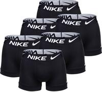 NIKE Boxer Hommes Lot de 6 - Trunks, Dri-Fit Micro, ceinture logo Noir XL