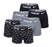 NIKE Boxers Pour Hommes, Pack De 6 - Trunks, Dri-Fit Micro, Ceinture Logo